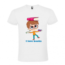Tricou I Love Books