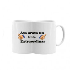 Cana personalizata pentru Cel Mai Extraordinar Frate
