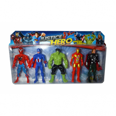 Set 5 eroi avengers cu lumini