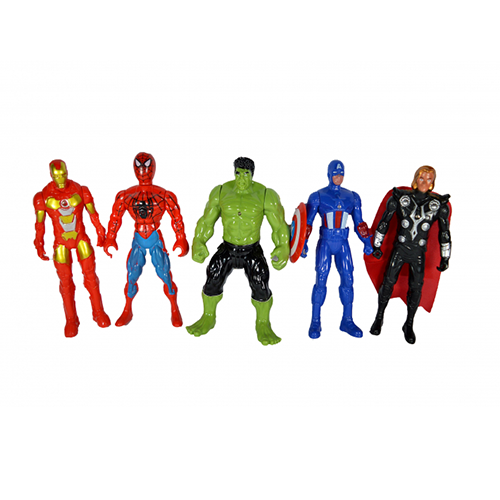 Set 5 eroi avengers cu lumini
