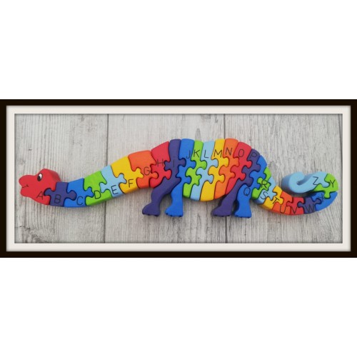 Set puzzle 26 de piese, Dino Alfabet
