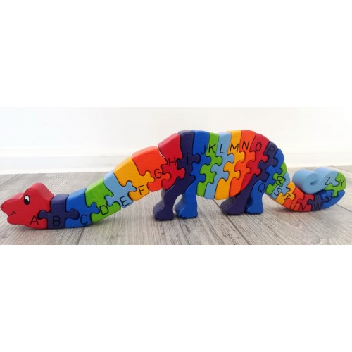 Set puzzle 26 de piese, Dino Alfabet
