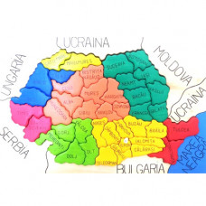 Harta Romaniei Puzzle