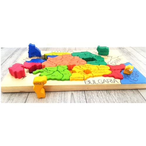 Harta Romaniei Puzzle