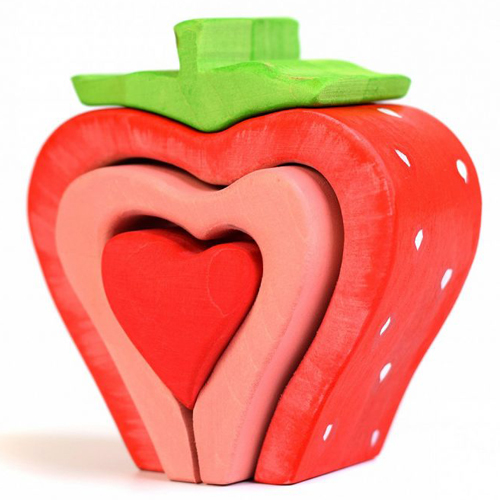 Jucarie din lemn Capsuna