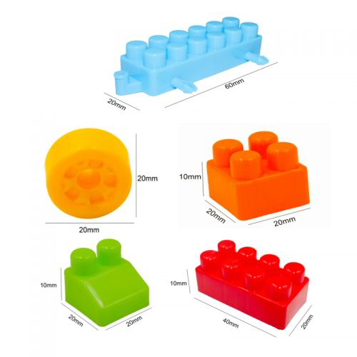 Cuburi constructie lego 160 piese