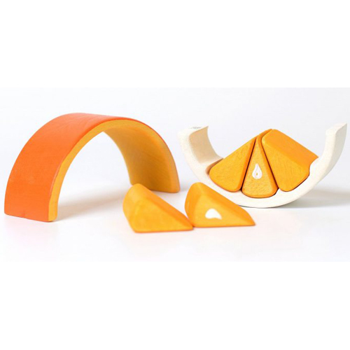 Jucarie din lemn Mandarina