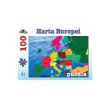 Puzzle 100 Piese Harta Europei