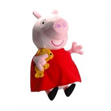 Jucarie de plus Peppa cu un prieten mic - 35 cm