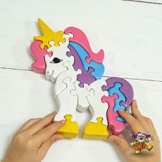 Little pony handmade din lemn