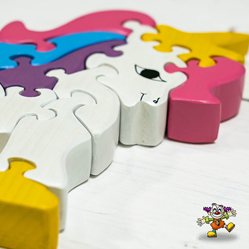 Little pony handmade din lemn
