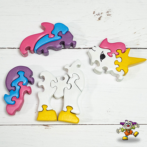 Little pony handmade din lemn