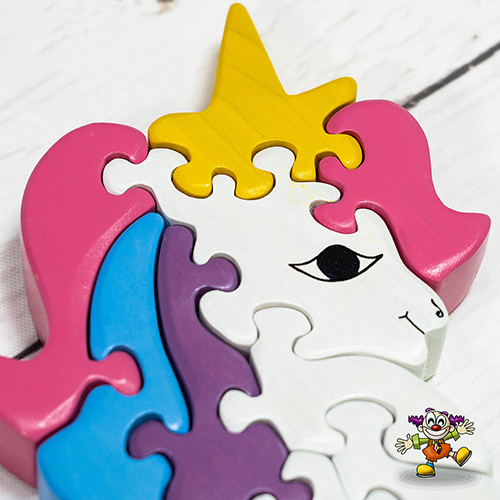 Little pony handmade din lemn