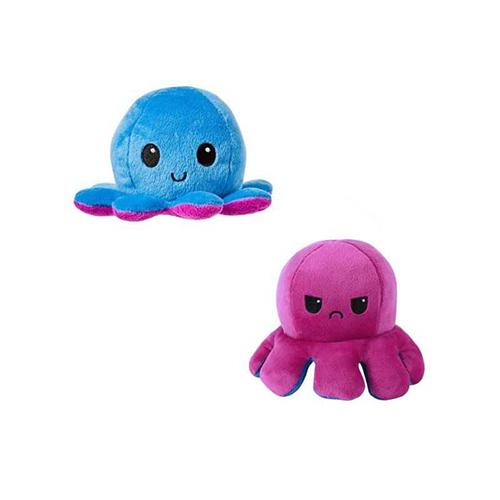 Caracatita de plus reversibila Albastru/Mov