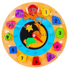 Puzzle Ceas Educativ din lemn