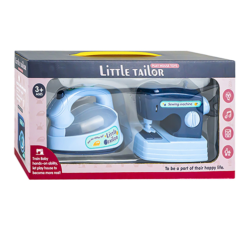 Fier de calcat si masina de cusut pentru copii