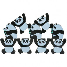 Joc de echilibru din lemn 12 Ursi Panda
