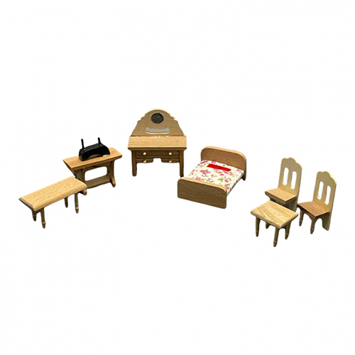 Accesorii din lemn pentru casute de papusi Accesorii din lemn pentru casute de papusi