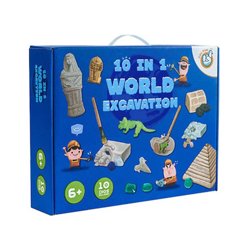 Joc educativ de arheologie descopera obiectele 10 in 1