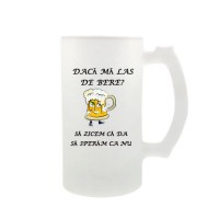 Halba personalizata pentru iubitorii de bere