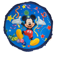 Pinata rotunda cu Mickey Mouse