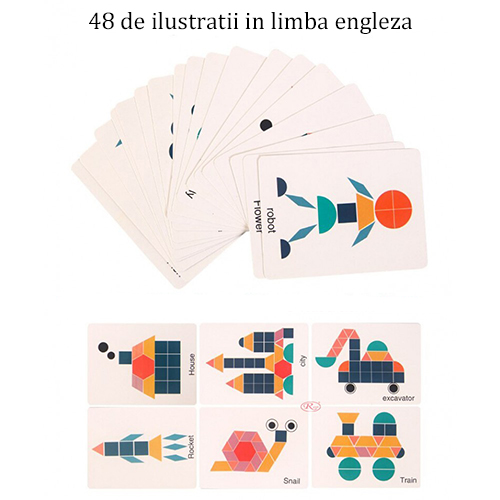 Tangram 180 de piese