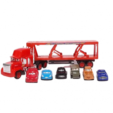 Set CARS Transportatorul Mack cu 6 masinute