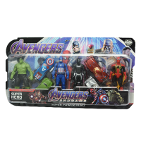 Set figurine avengers cu masini